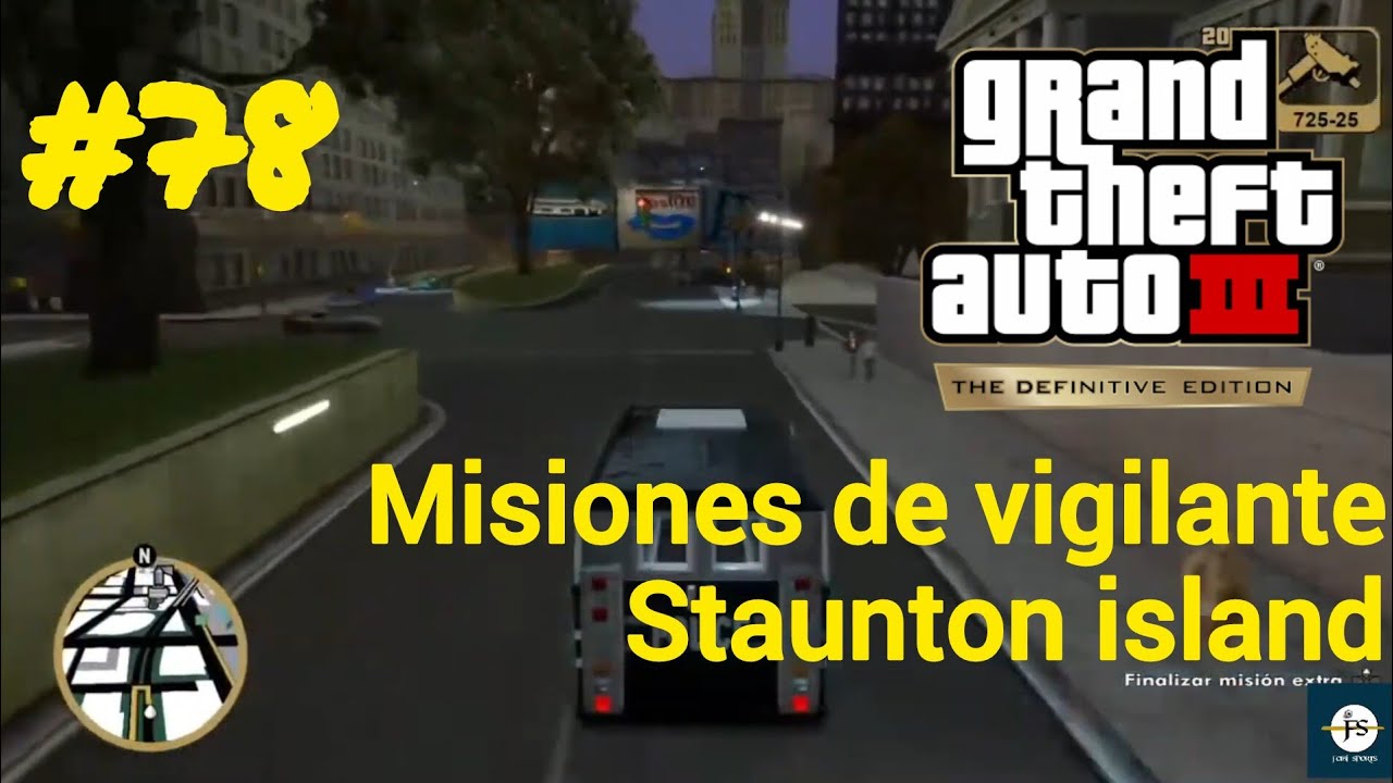 Grand Theft Auto 3 | Misiones de vigilante staunton island - GTA 3 #78 Hasta completar el 100%