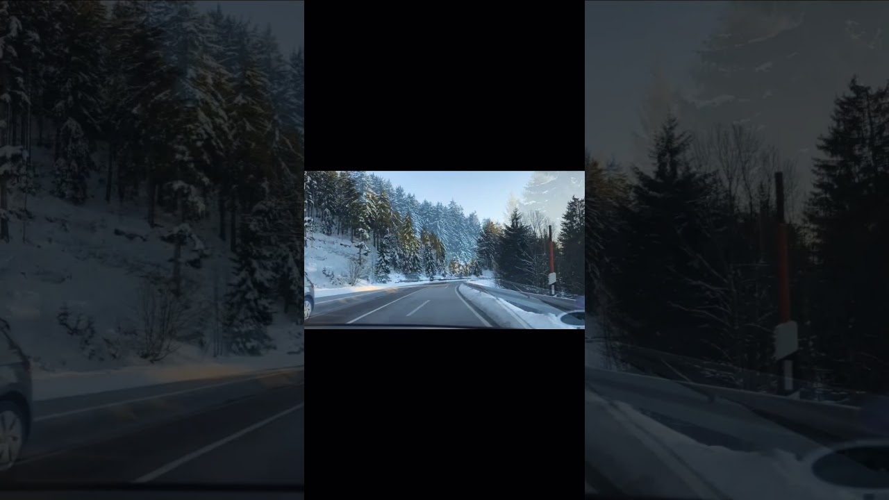 #alpine #schwarzw&auml;lder #blackforest #germany #badenwuerttemberg #snow #snowdriving #daytrip #sunset