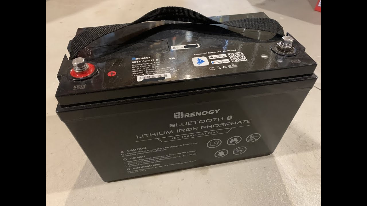 Renogy LiFePO4 100AH Bluetooth Battery Teardown Repair