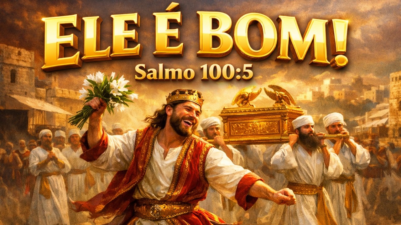 SALMO 100:5 – Ele é Bom! | Celebração nos Dias do Rei Davi