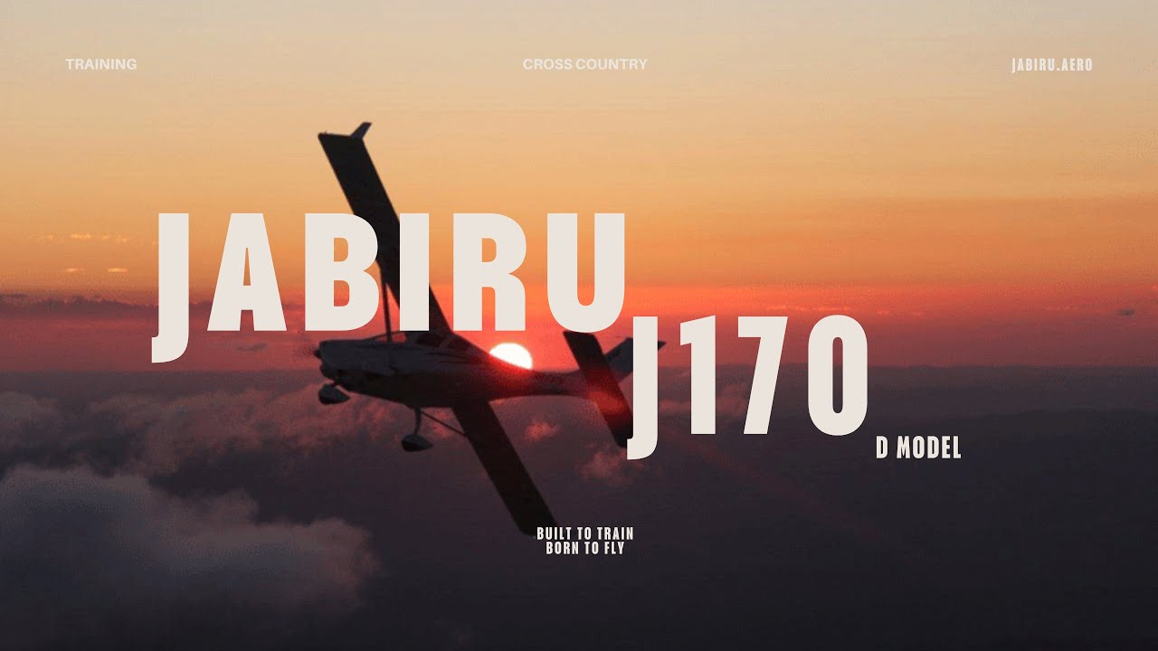 The Jabiru J170. Built to Train, Born to Fly