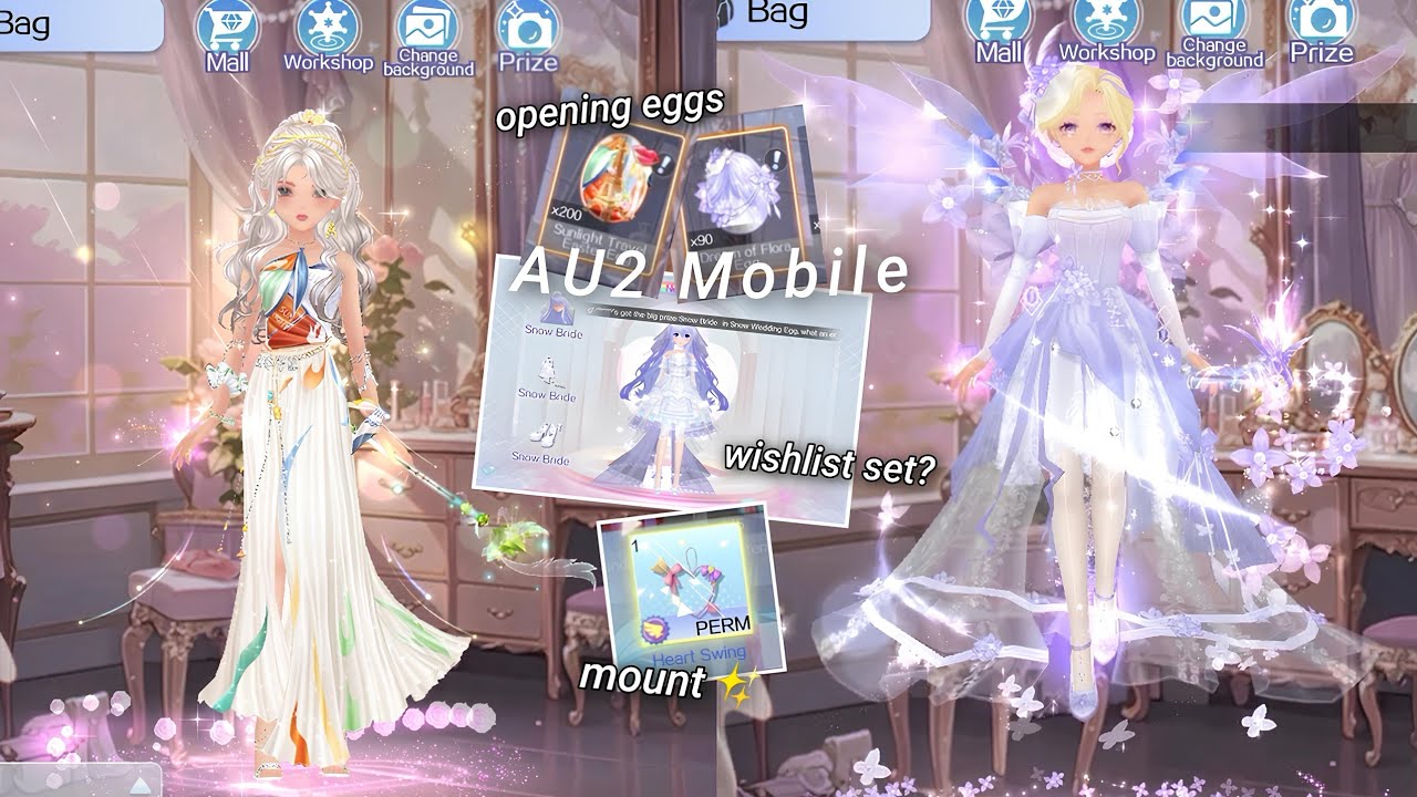 Sweet Dance |AU2 Mobile(ID) Random Open Egg & Wishlist Set😻❤️