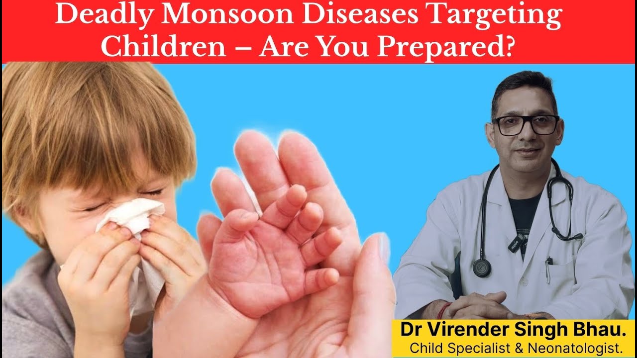 Monsoon Health Tips for Children | Prevent Common Illnesses in Babies & Toddlers