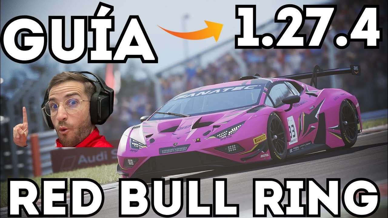 ✍️GUÍA RÁPIDA - RED BULL RING - 1.27.4 + SETUP - ASSETTO CORSA COMPETIZIONE
