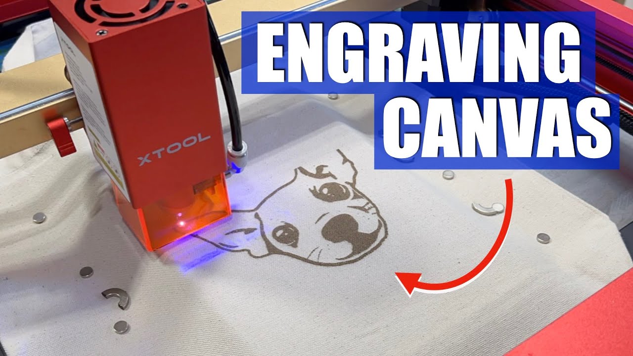 Easy Project! LASER ENGRAVING CANVAS TOTE BAG