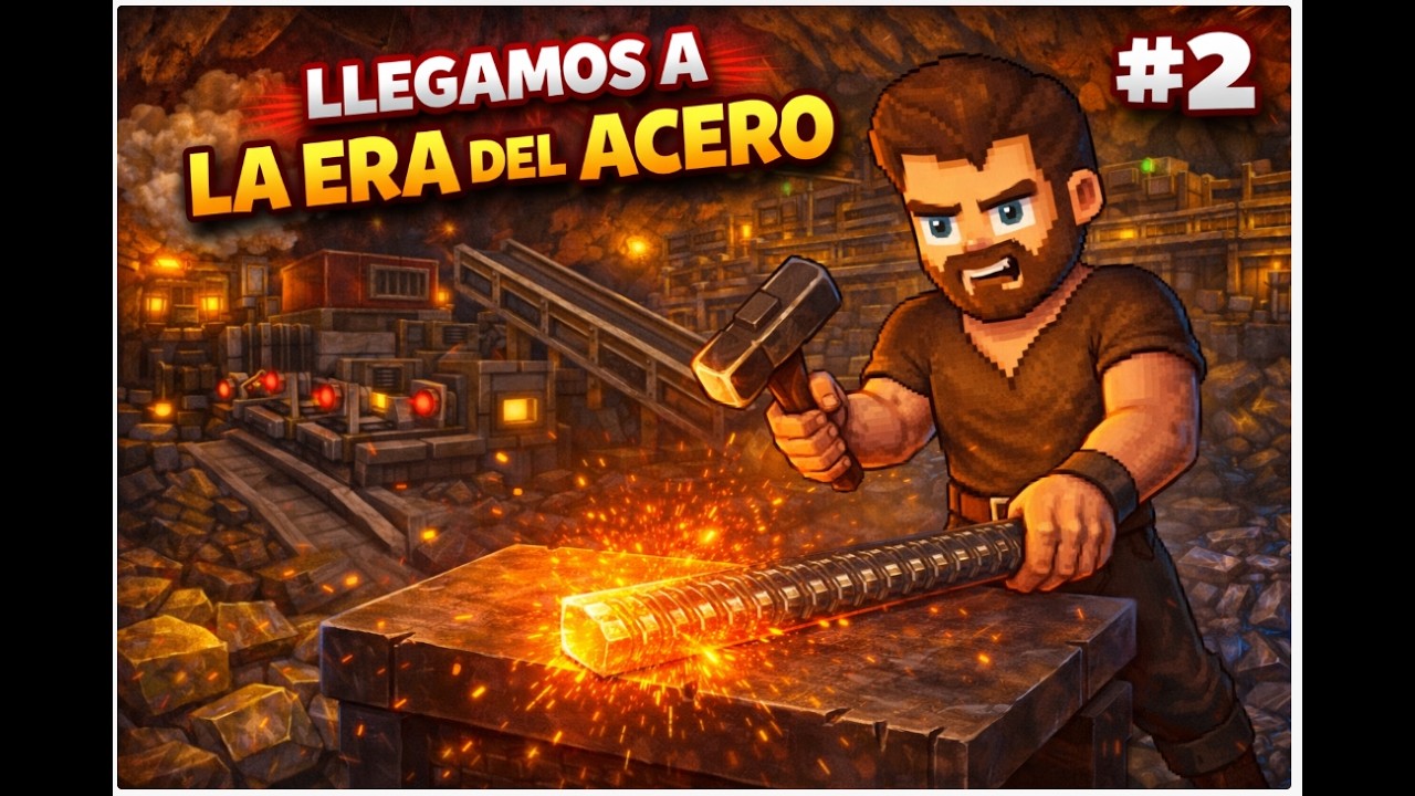MINEMOGUL UPDATE #2  | LA ERA DEL ACERO CAMBIÓ TODO ⚙️ Reconstruyo la mina poco a poco |