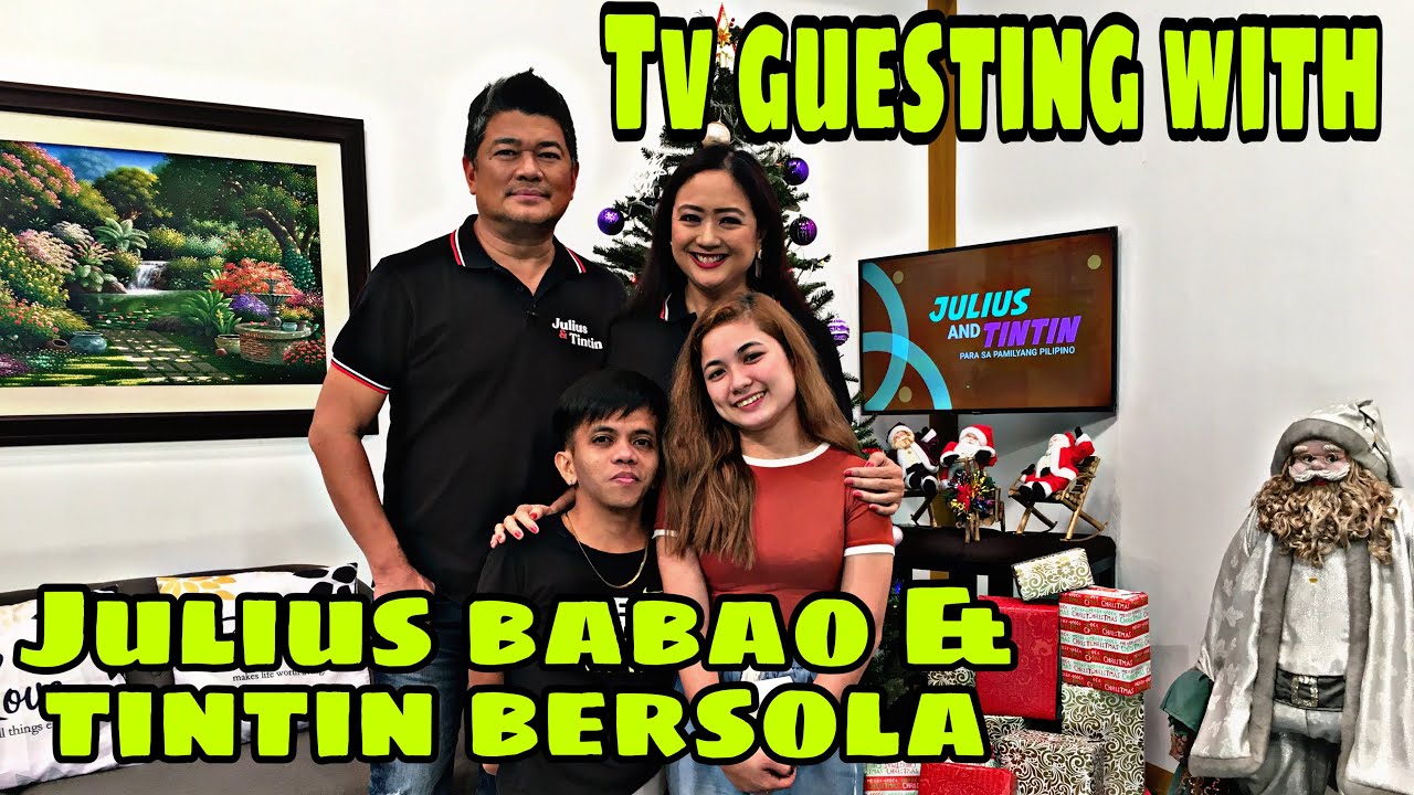 TV Guestings in TV5 at Julius Babao and Tintin Bersola Show