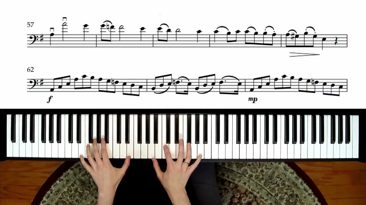 Bernhard Romberg - Sonata in E minor, Op. 38, No. 1 | Piano accompaniment (cello)