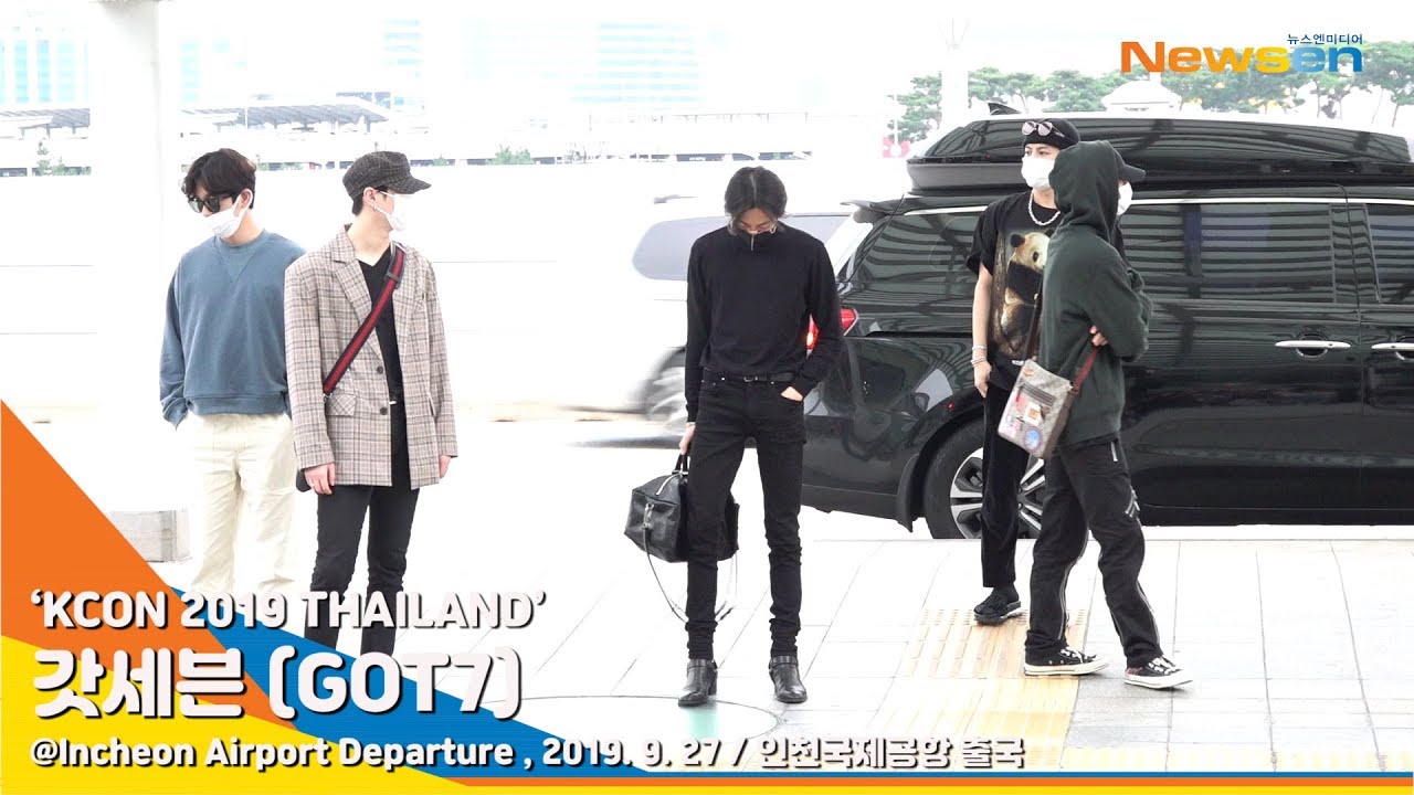 갓세븐(GOT7), 오늘의 심쿵 향기는 갓 ‘NO.7’(공항패션)[NewsenTV]