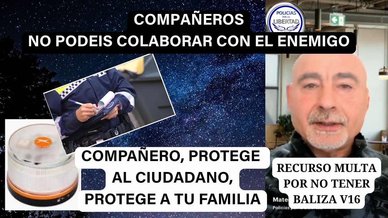 RECURSO MULTA POR NO TENER BALIZA V16