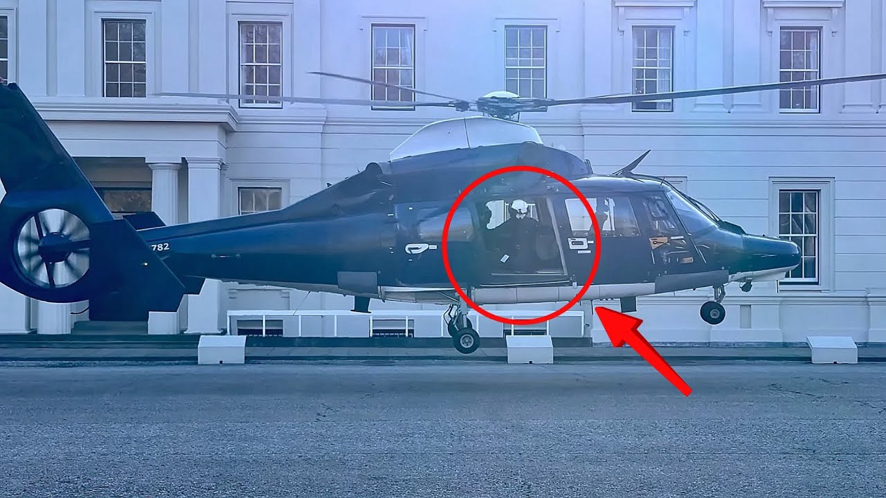 ‘Blue Thunder’ Helicopter Drops Into Wellington Barracks | Central London