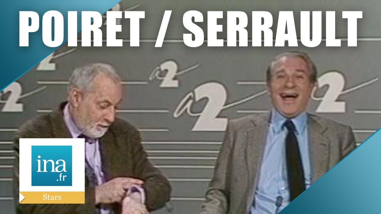 Jean Poiret et Michel Serrault 