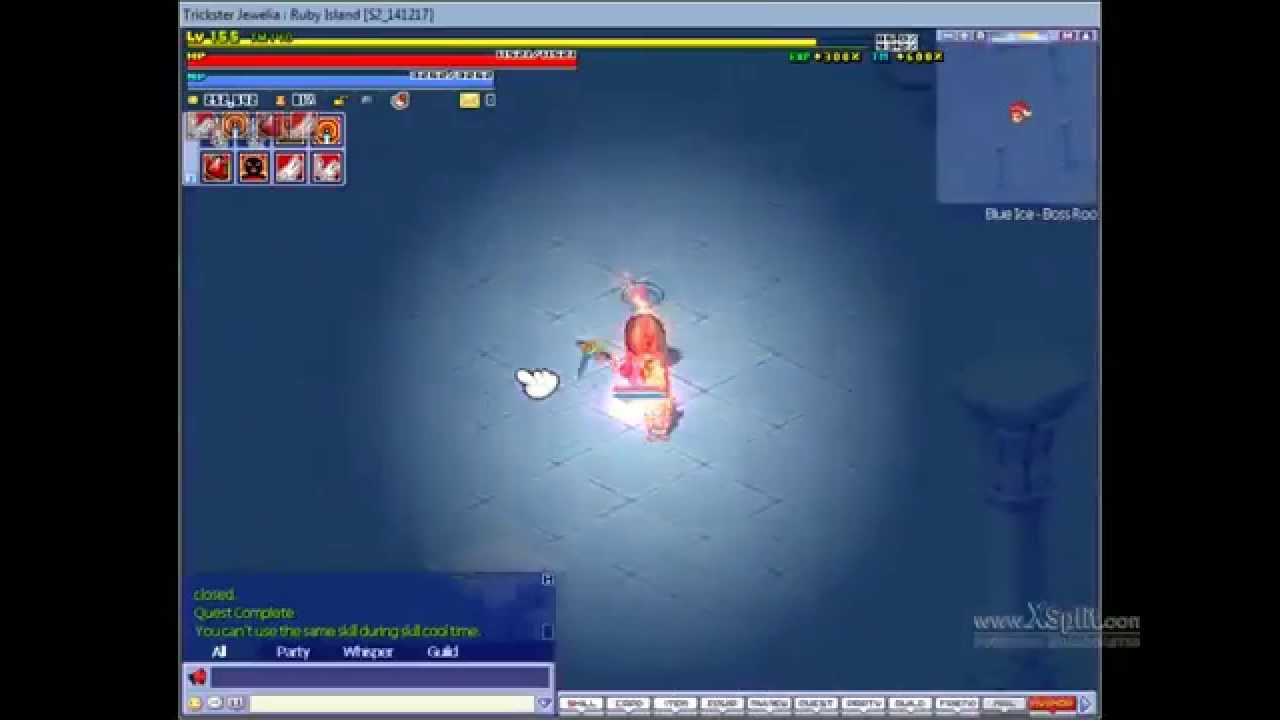 Trickster Online  Lvl 155 Fight with Odinea