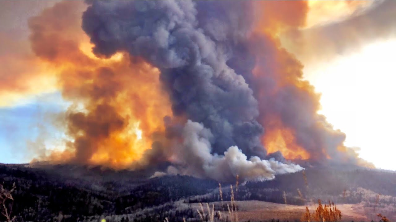 Smoke Plume Time-lapse for Prescribed Burn in Utah