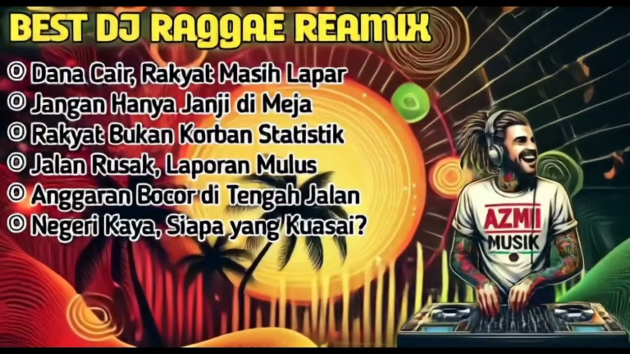 DJ RAGGAE RASTA REAMIX TERBARU 2025,KUMPULAN LAGU RAGGAE TERBARU[FULL ALBUM]🌴🎧