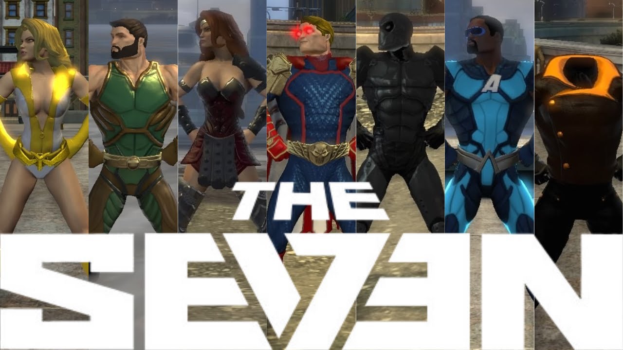 How to make Amazon Prime Video (The Boys) - The Seven on DC Universe Online (DCUO)