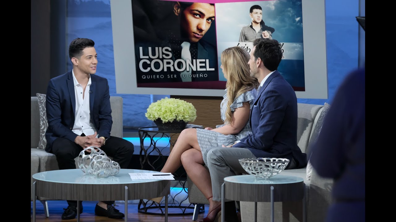 Luis Coronel on Good Day LA: From boxing gym to Latino pop star