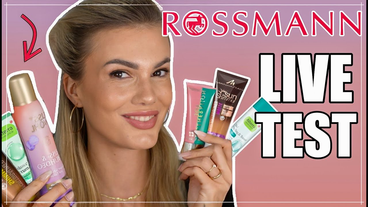 15 ROSSMANN NEUHEITEN JUNI 2024 im LIVE TEST - Haare, Pflege & Make Up  I Cindy Jane