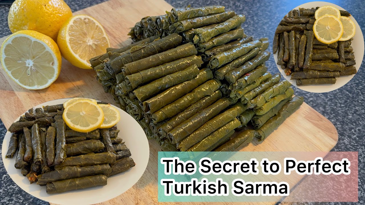 Delicious Turkish Sarma Recipe 🍃 ✨👩🏻‍🍳