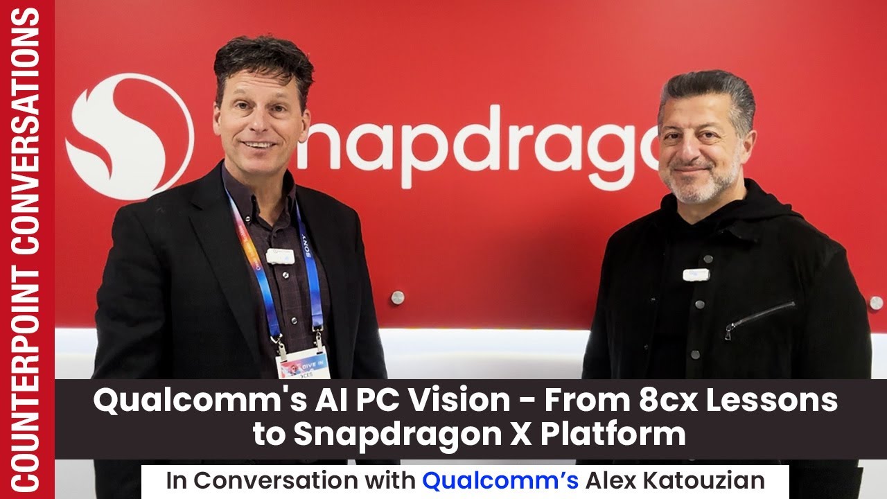 Qualcomm's AI PC Vision - From 8cx Lessons to Snapdragon X Platform | #CES2025