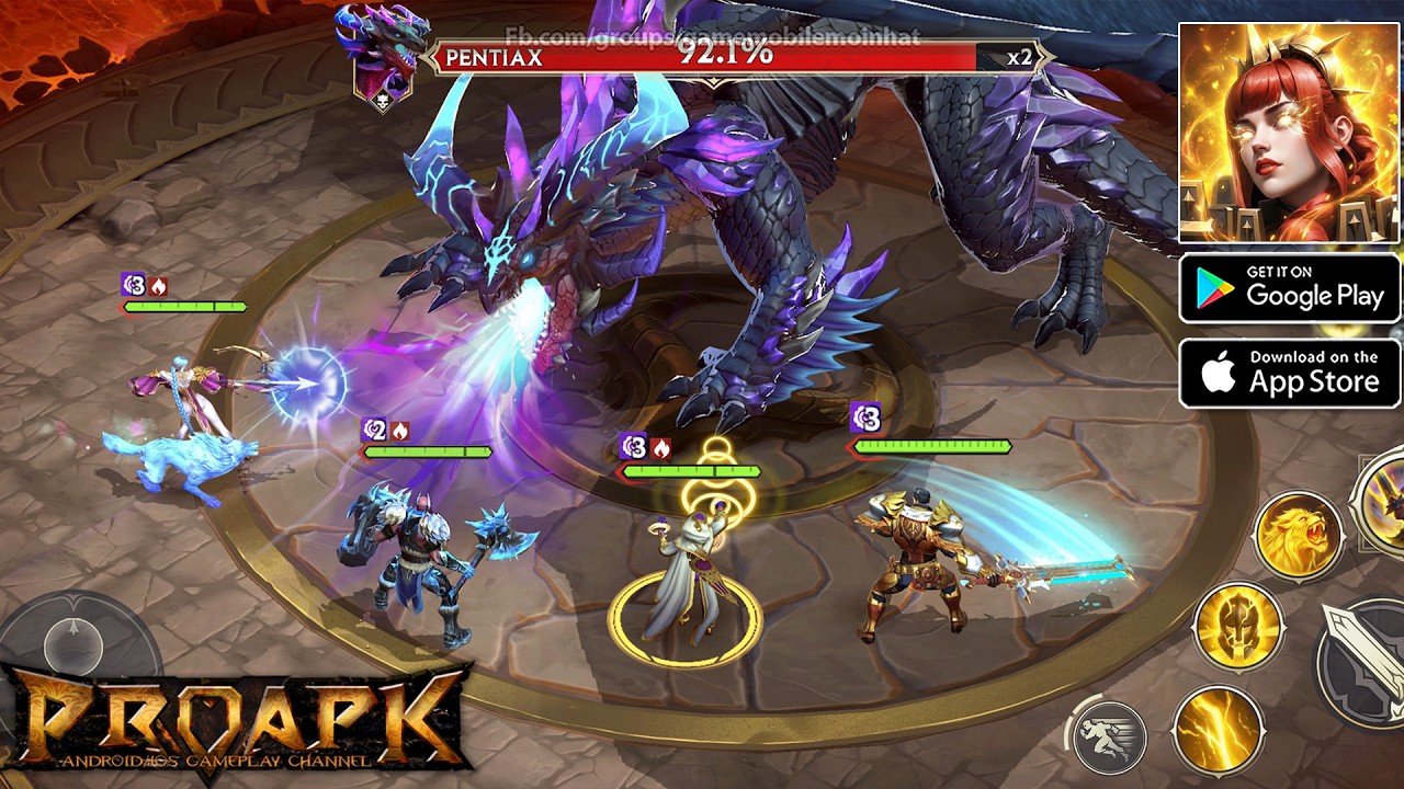 Invokers: Titan Legacy Gameplay Android / iOS