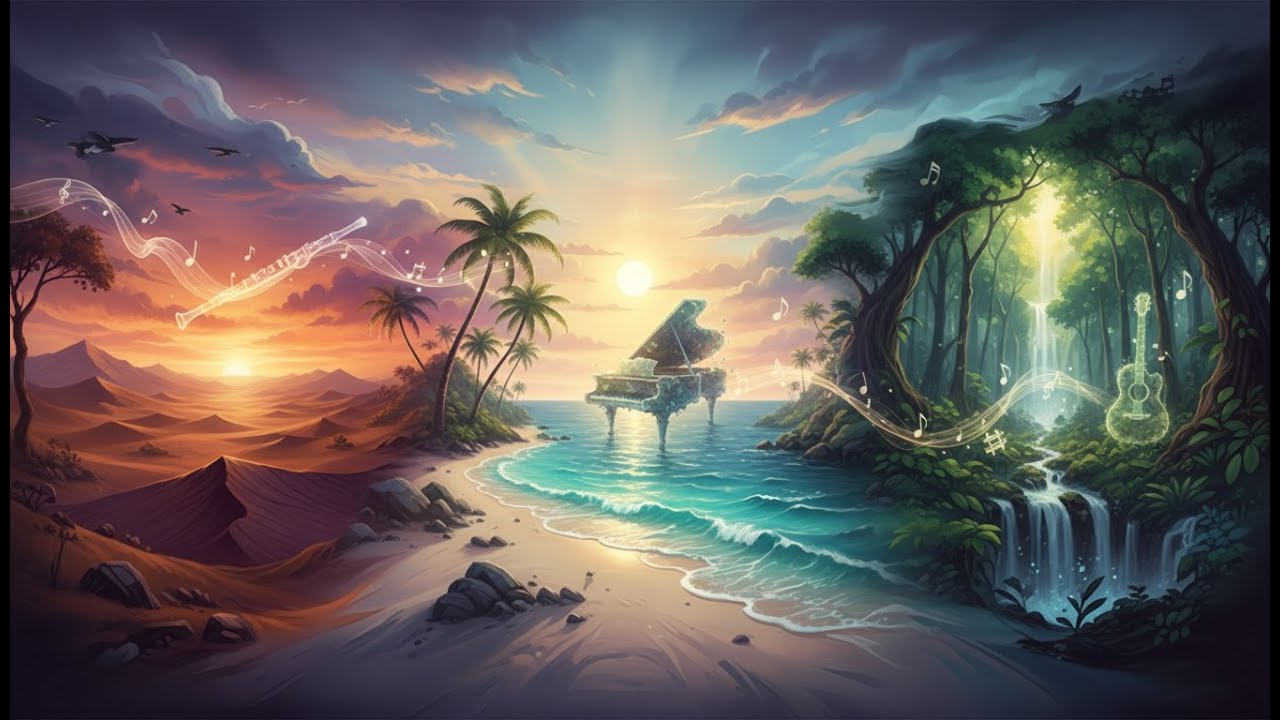 Fantasies 18 (afrobeat, funk, reggae rhythm, piano solo, guitar solo, clarinet solo)