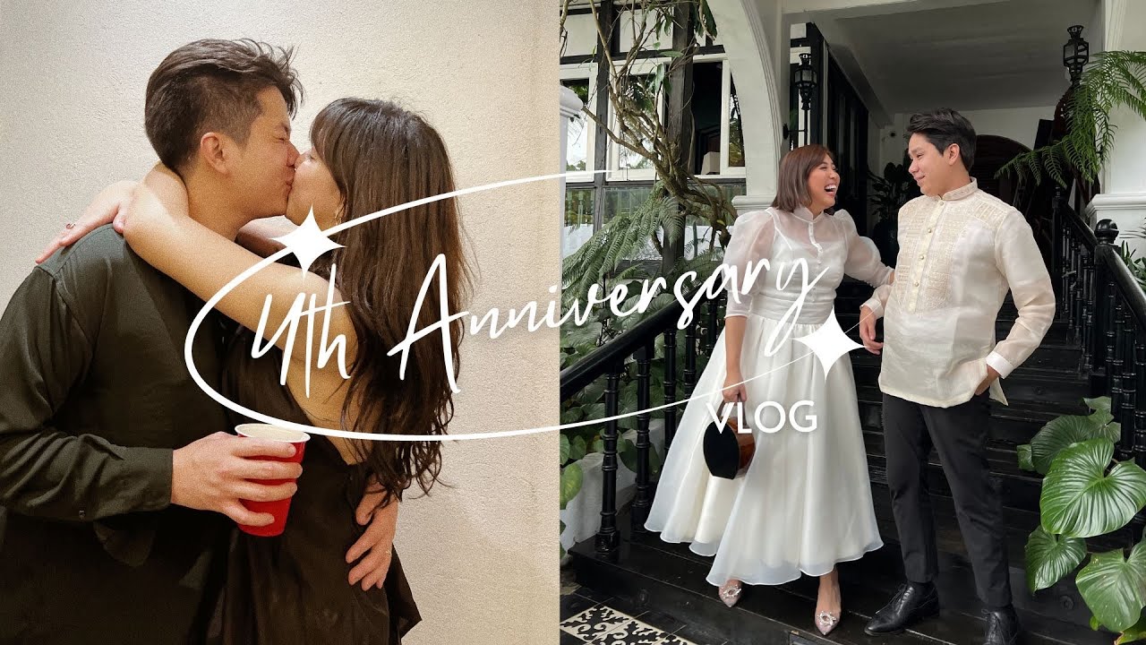 Our 4th Wedding Anniversary Celebration!