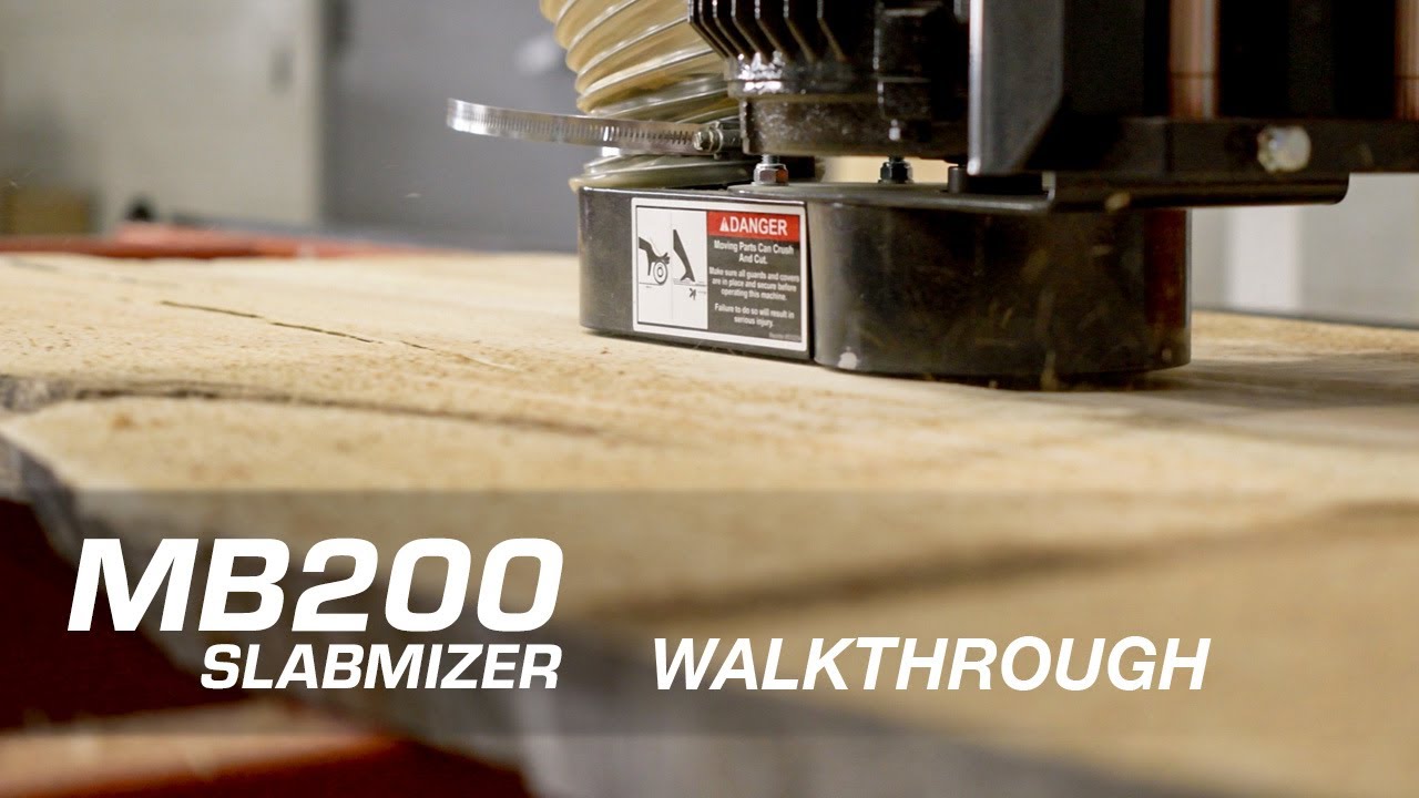 SlabMizer MB200 Slab Flattening Mill Walkthrough | Wood-Mizer