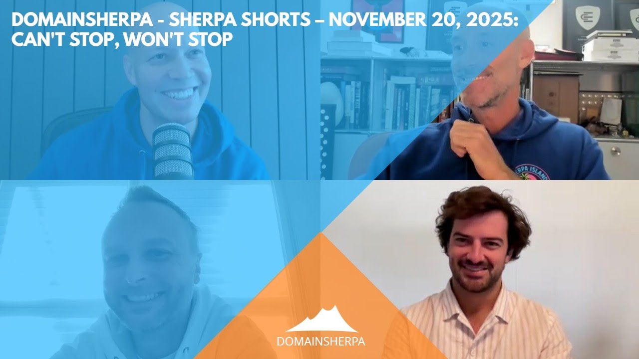 How Unstoppable Domains Is Changing the Domain Game | DomainSherpa Podcast (Nov. 20, 2025)