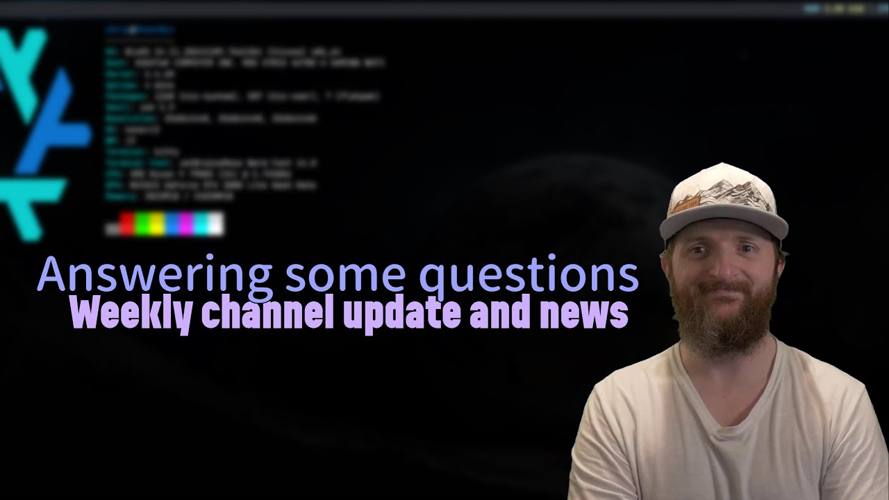 Some new and exciting things coming to the channel as well as fresh ideas