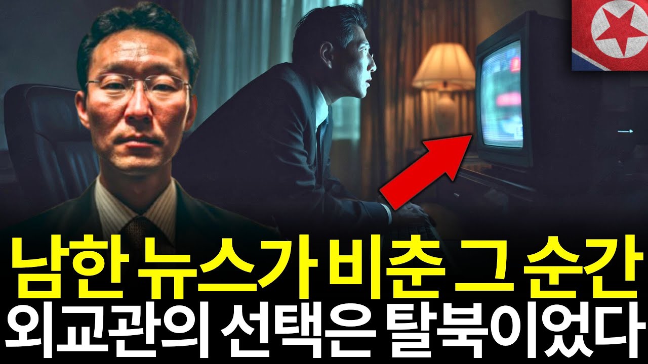 해외 파견 북한 외교관, 호텔 TV에 잡힌 ‘남한 뉴스 3초’ 보고… 그날 밤 탈북을 결심했다