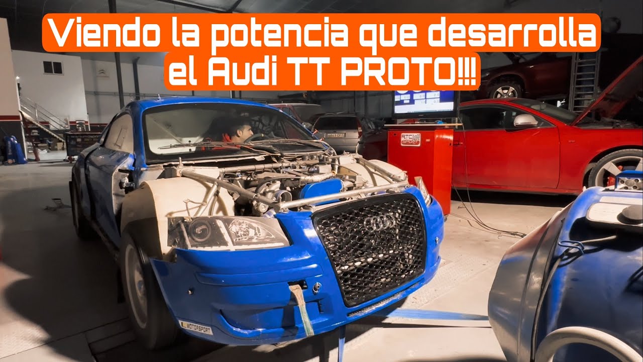Viendo la potencia que desarrolla el Audi TT PROTO!!!