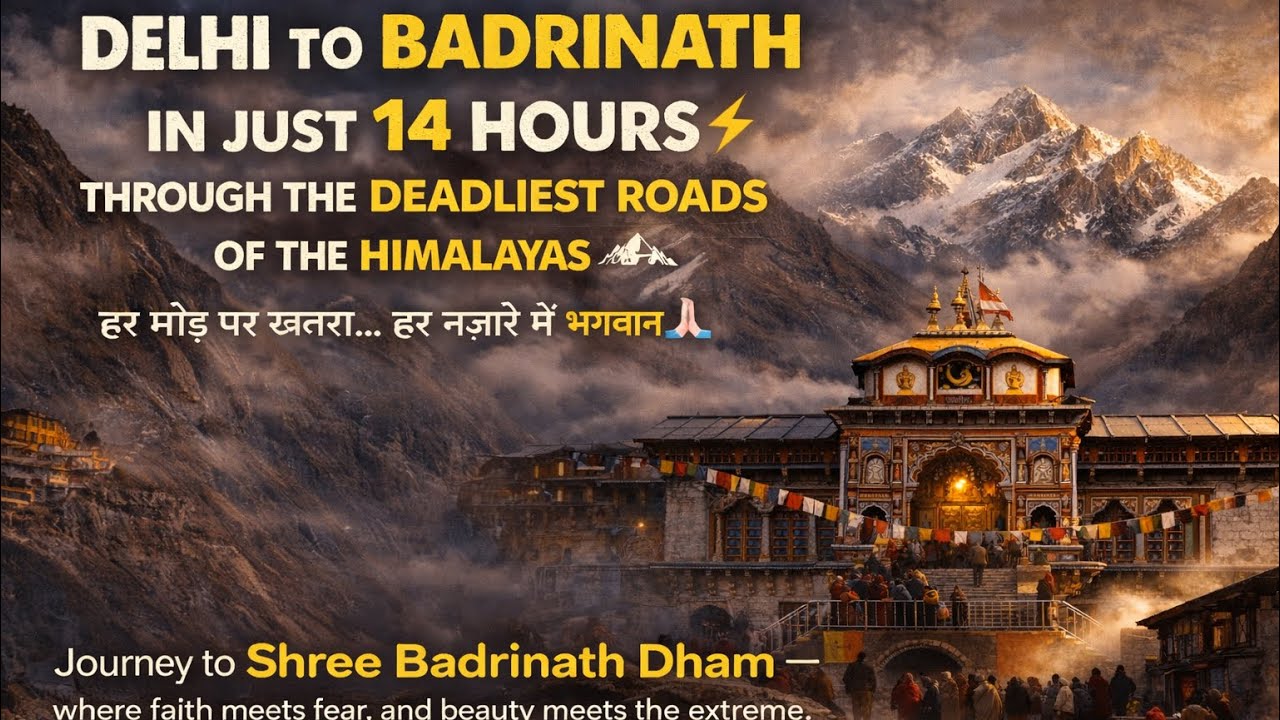 DELHI TO BADRINATH NON STOP IN 14 HRS !  Ep 1 !UTTARAKHAND RIDE BEGINS