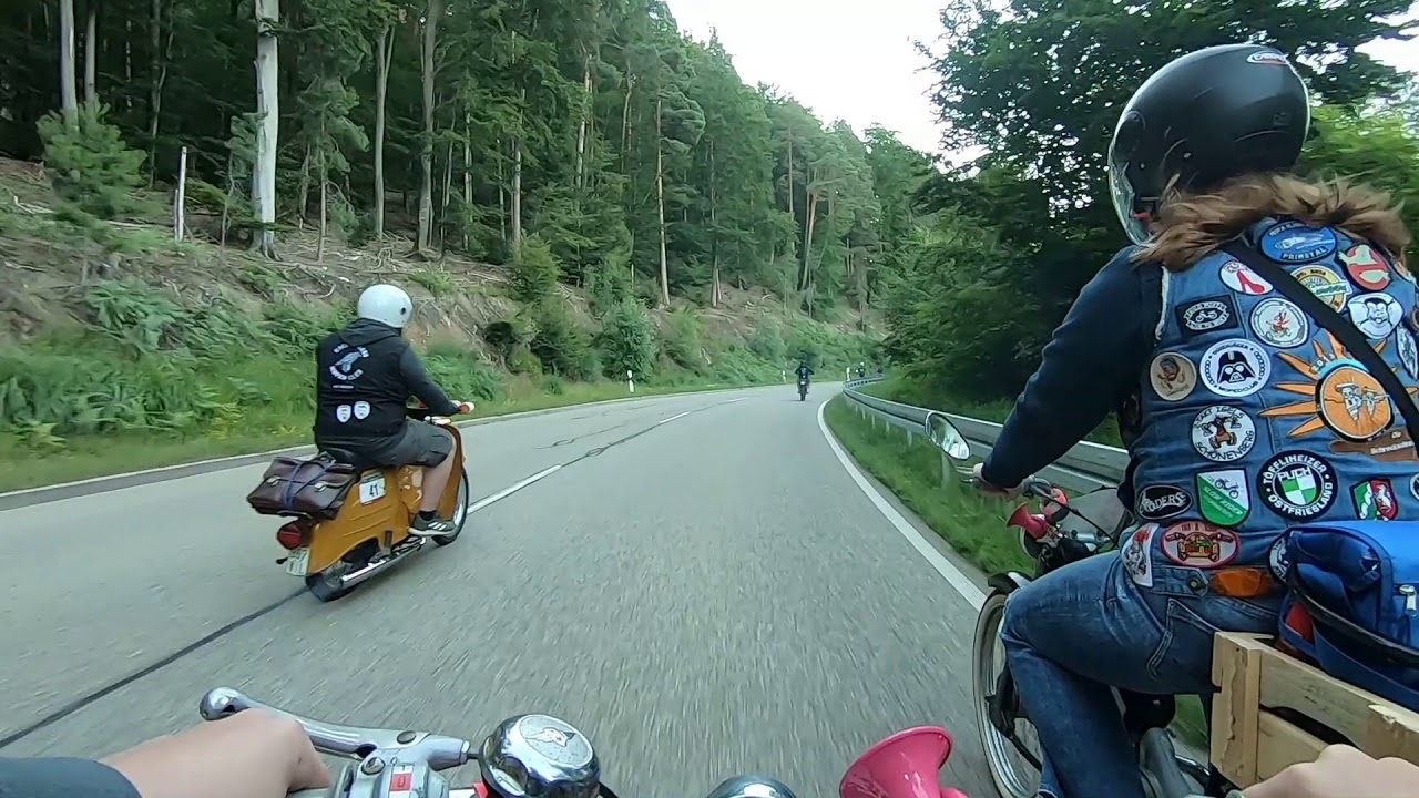 Die Schreckschrauben beim 2. Schwarzwald Moped Marathon 2019 - SMM´19