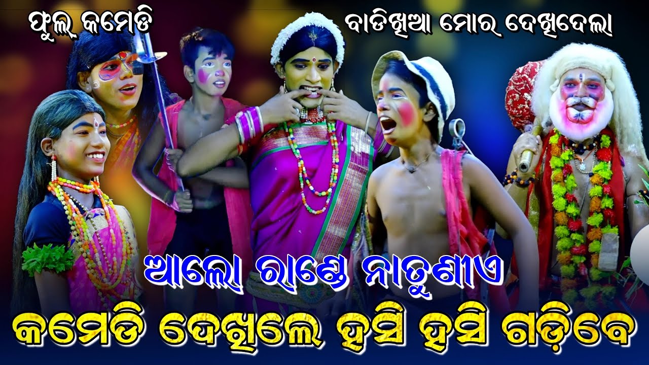 ବାଡ଼ିଖିଆ ମୋର ଦେଖିଦେଲେ(ଆଲୋ ରାଣ୍ଡେ ନାତୁଣିଏ)। Rama Nataka Comedy। Rama Nataka Lunisahi। Lunisahi Comedy