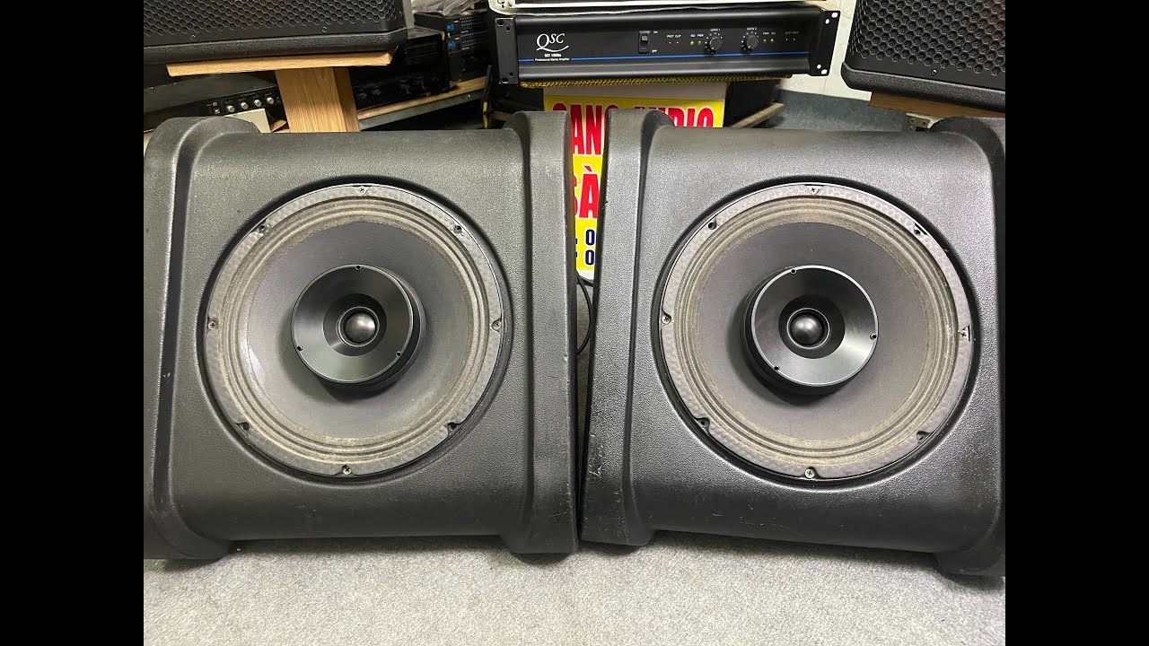 Chi Tiết Nội Thất Cặp Loa EV M-12C Made in USA Tại Sang Audio