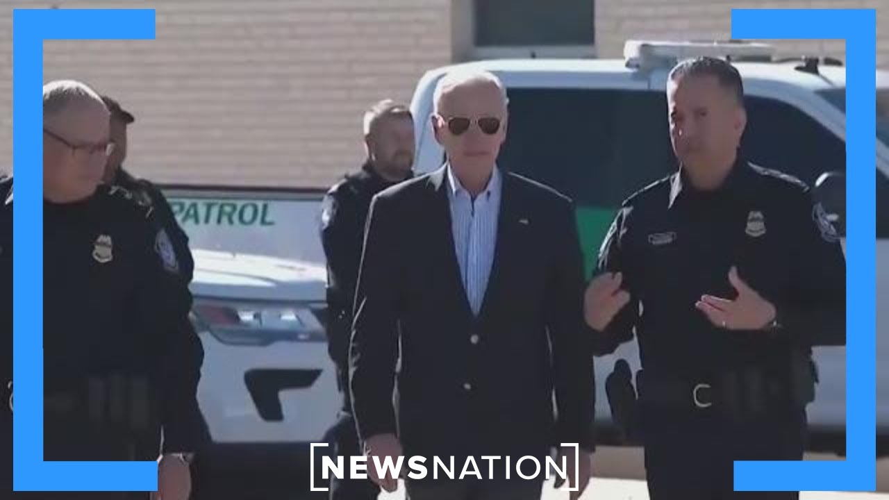 President Biden makes first official visit to southern border  |  NewsNation Prime