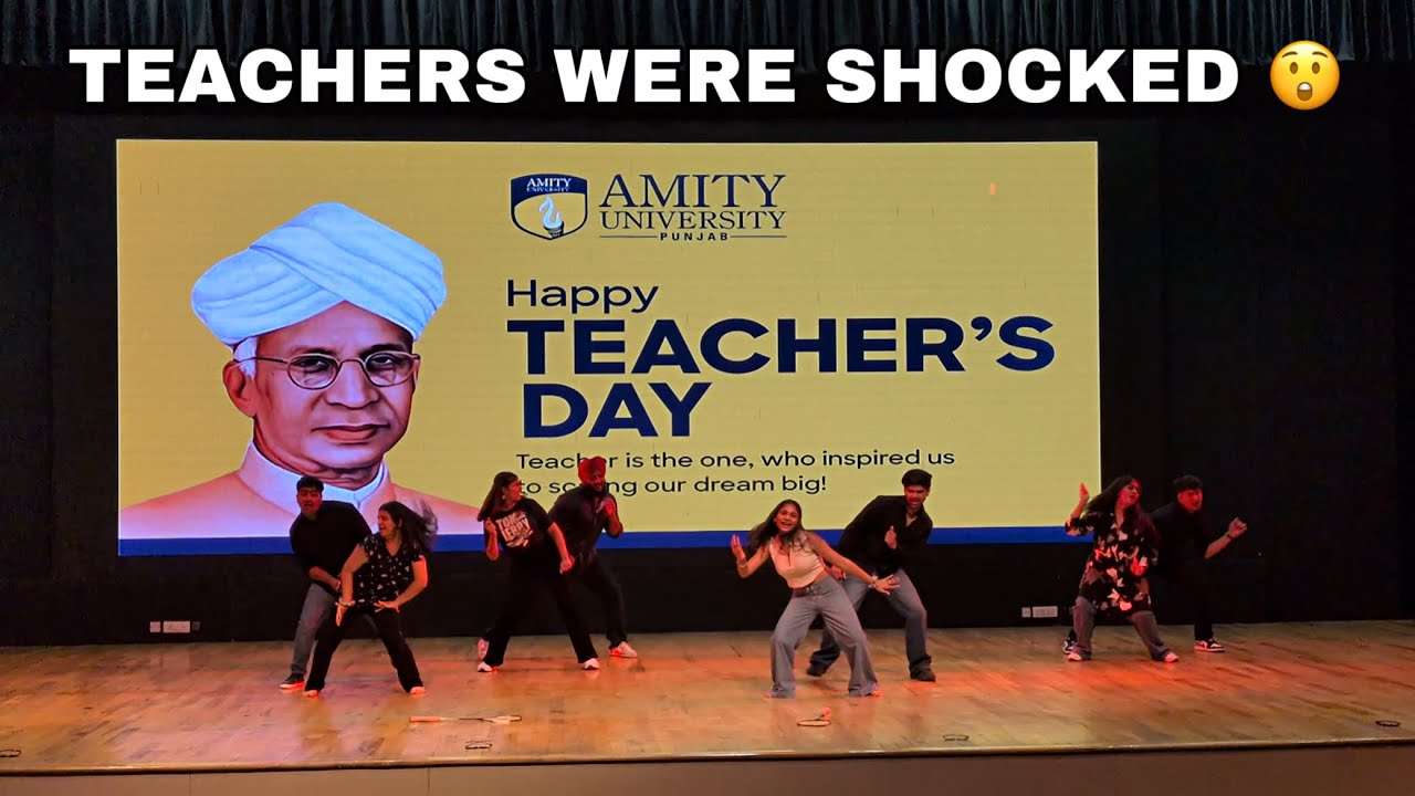 Students’ Epic Bollywood Dance SHOCKED Teachers | Amity University Punjab