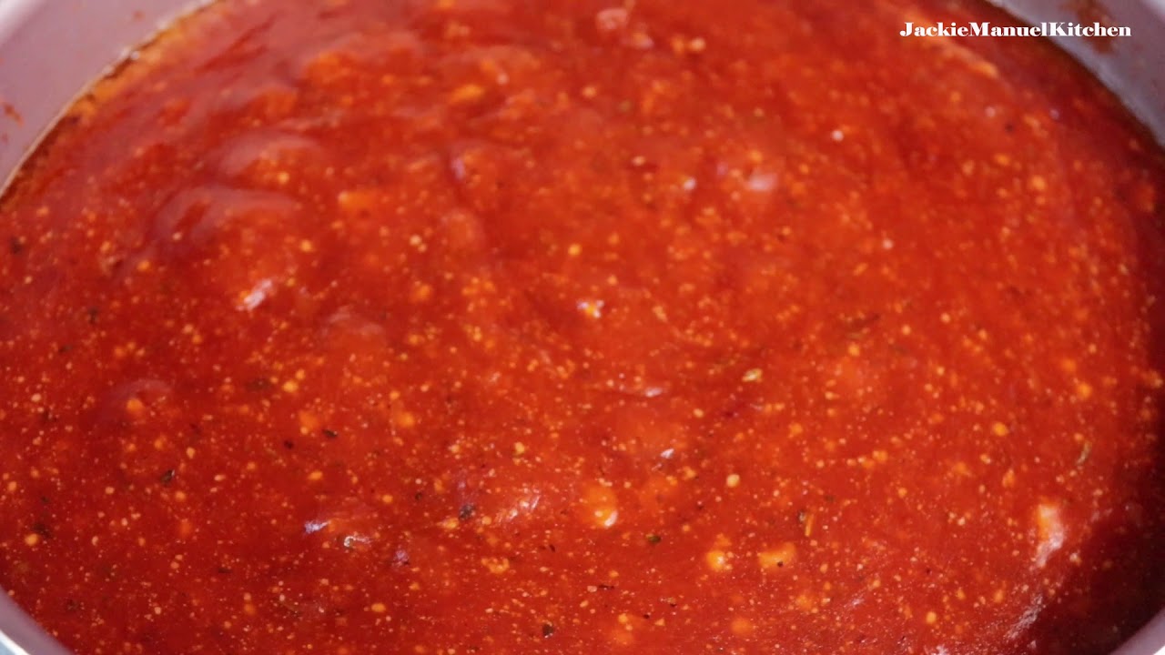 pizza sauce recipe | filipino style using tomato sauce