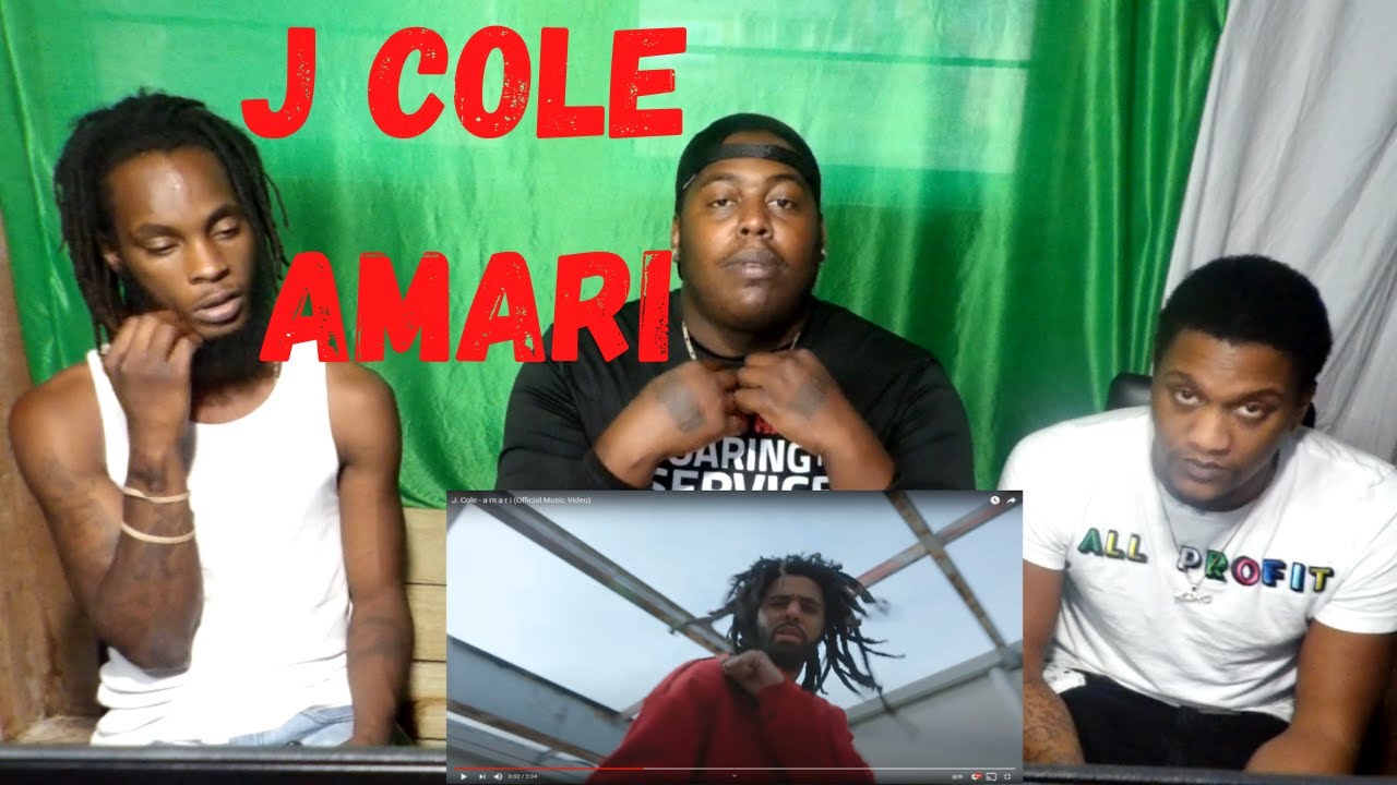 J. Cole - a m a r i (Official Music Video) REACTION!!