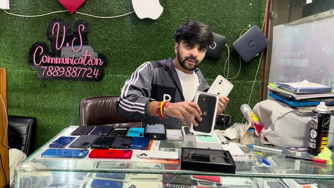 Cheapest Iphones Shop in Jammu 😍| Second Hand Iphones 🔥| WholeSale Iphones 😍 #vlog #viral #trending 