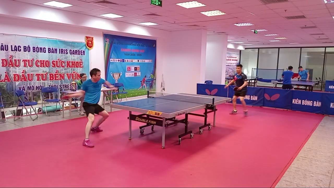 Trận 1 | Huy Vs Nam Copy đơn nồi lẩu tại clb bóng bàn Iris Garden CT3