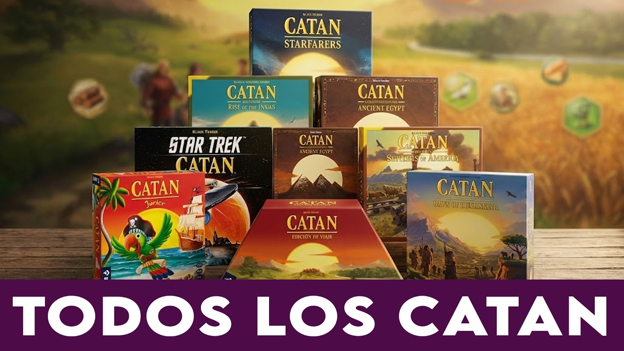 TODAS las versiones de CATAN
