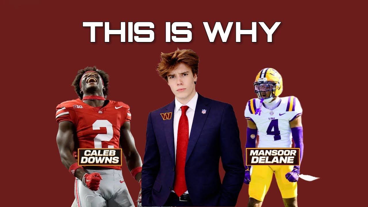 Why the Commanders Should Draft a DB in the 1st Round | 2026 NFL Draft