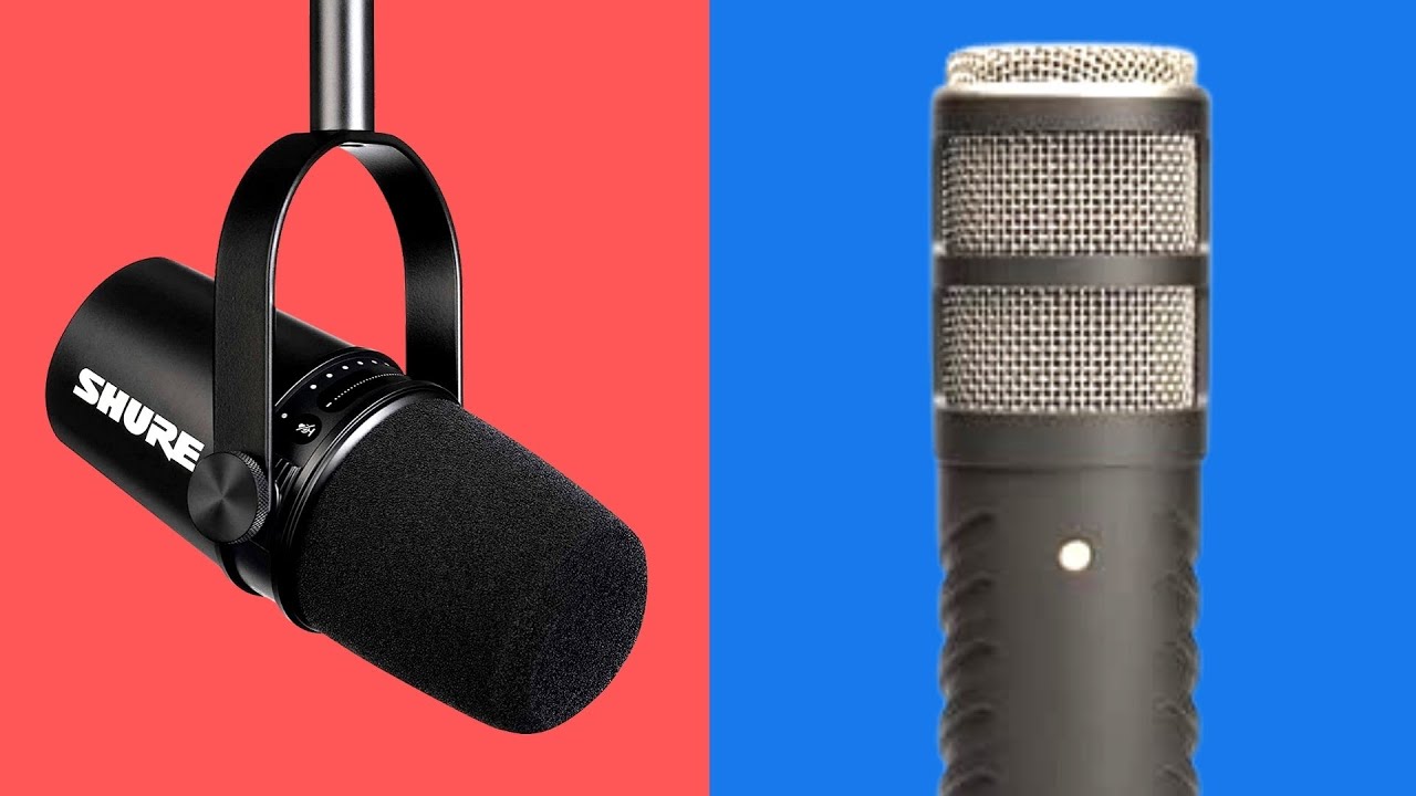 Shure MV7 vs RODE Procaster -- Best XLR Mics for Streaming, YouTube, Gaming, Podcasting & Vocals