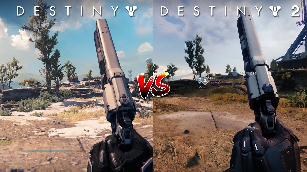 Destiny 1 VS Destiny 2 Movement Speed Comparison