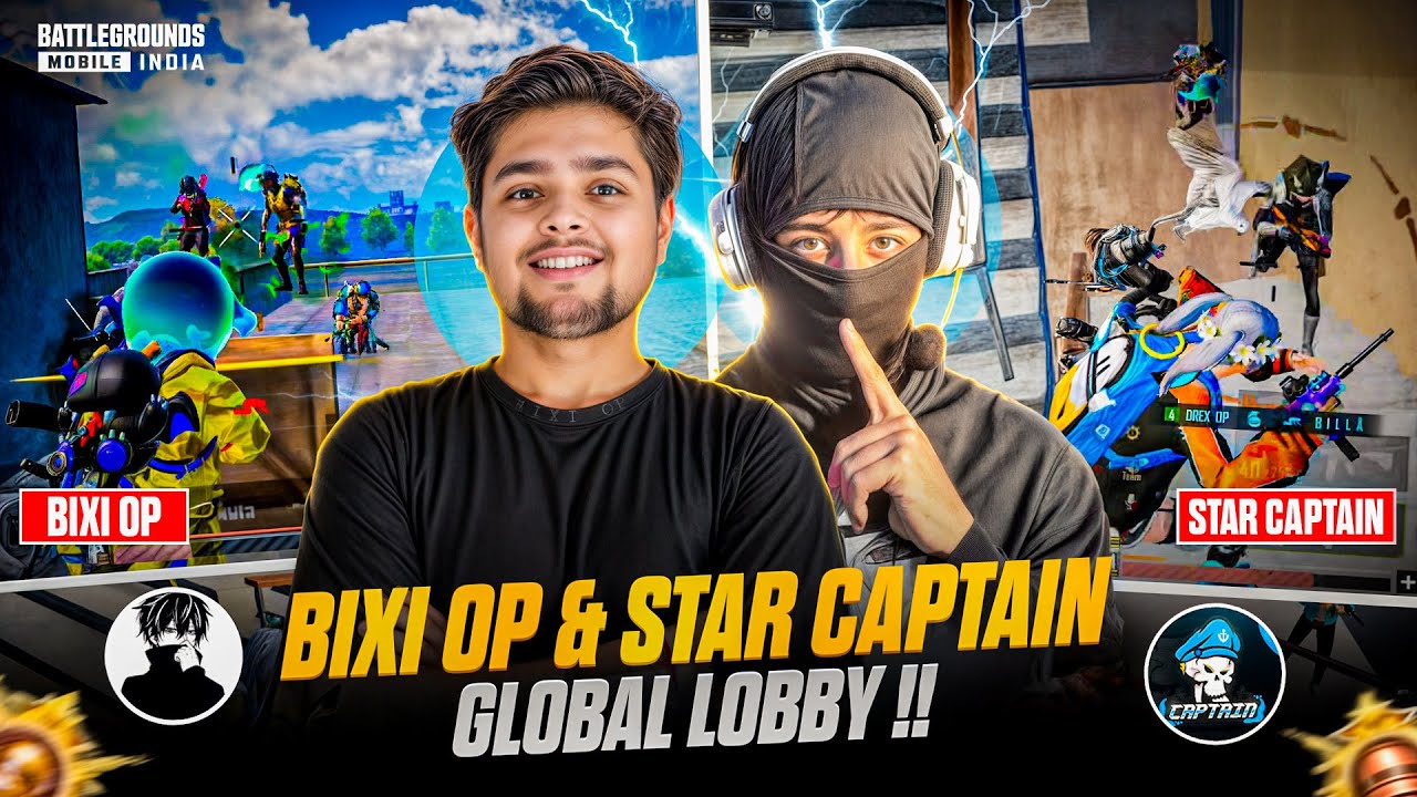 Bixi Op & Star Captain VS Global Lobby 🔥 Intense Solo vs Squad in Conqueror | BGMI / Pubg Mobile