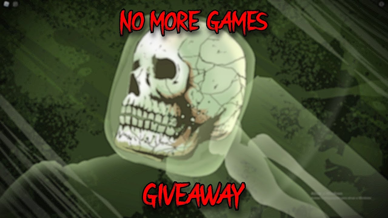 No More Games V2 Giveaway | Roblox Studio
