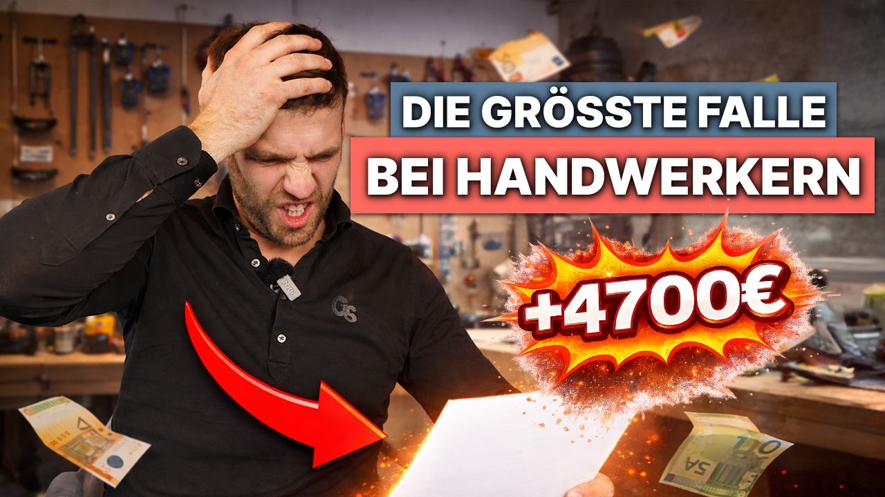 Die gr&ouml;&szlig;te FALLE bei Handwerkern! - Anf&auml;ngerfehler vermeiden..