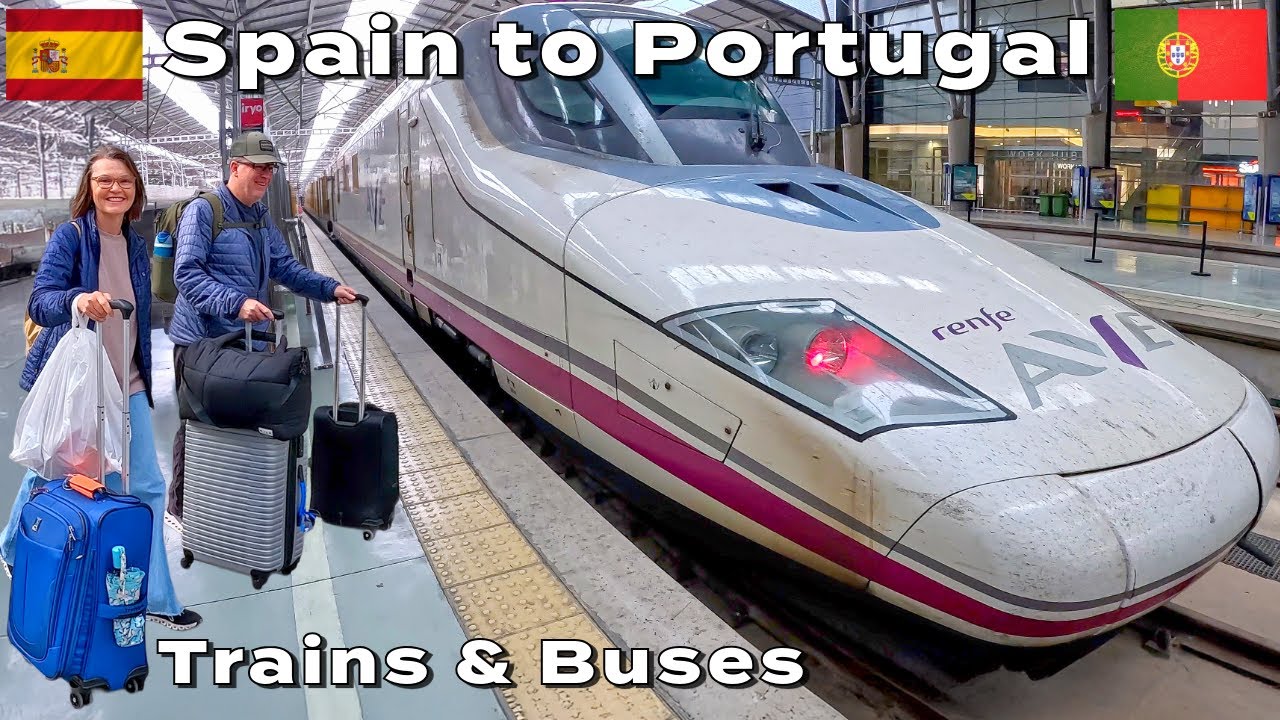 Malaga Spain to Lagos Portugal by Trains and Buses - Our Journey on Renfe and Flixbus